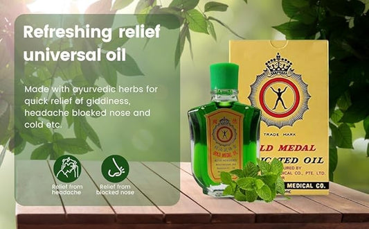 GOLD MEDAL MEDICATED PAIN RELIEF OIL